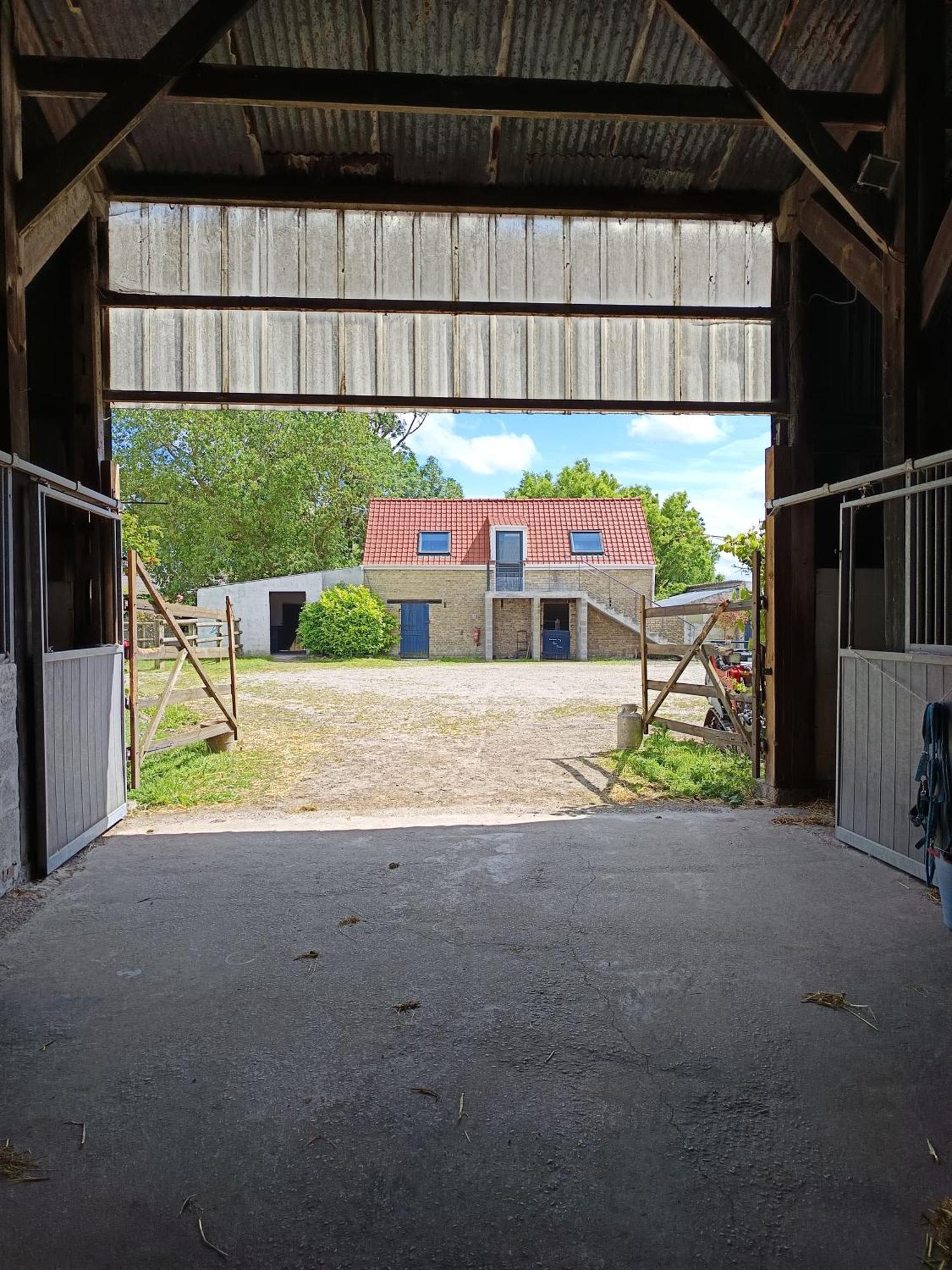 Ferme Equestre Leilighet Oye-Plage Eksteriør bilde